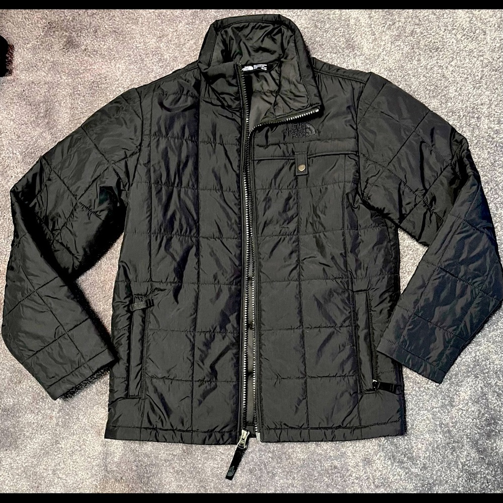 North face zip jacket for youth boys size 10-12